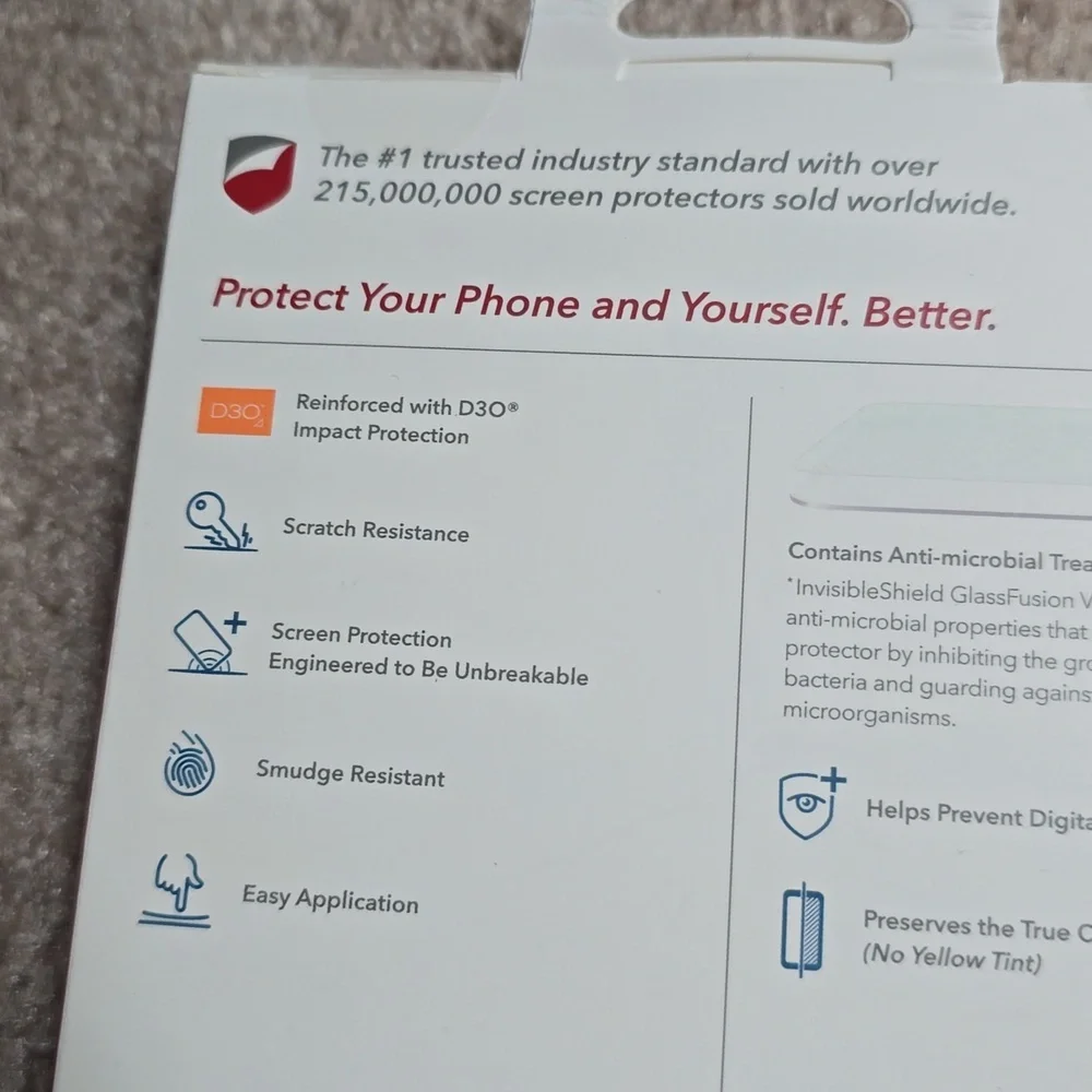 ZAGG Glassfusion Visionguard for Samsung Galaxy S21 Ultra 5G Phone